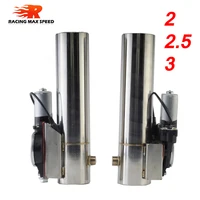 Universal 2" or 2.5" or 3"inch straight pipe 304 Stainless steel Electric DOEBLE CONTROL exhaust CUTOUT for generator