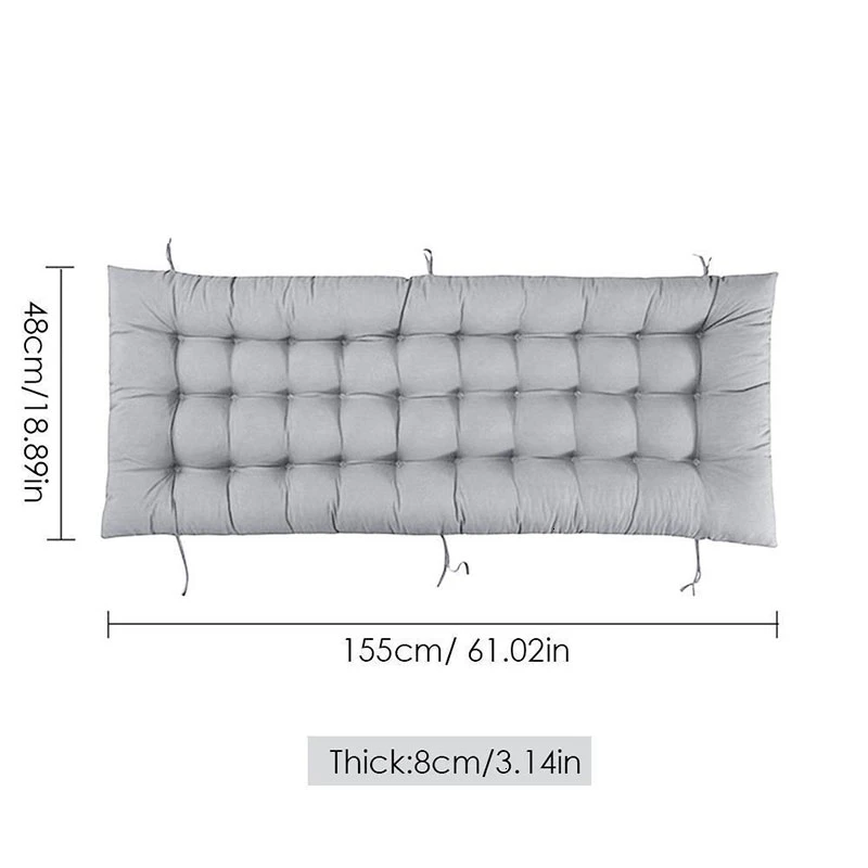 48x155 см кресло мягкая задняя подушка подушки для кресла качалки шезлонг скамейка