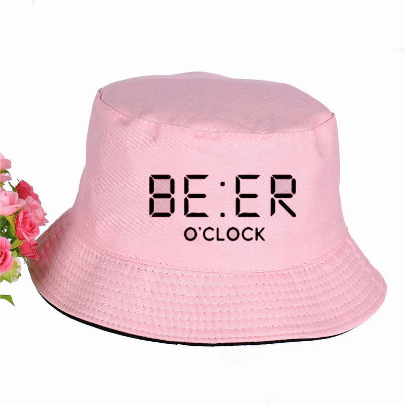 Панама COOLMIND из 100% хлопка с забавным пиво и принтом OCLOCK крутая смешная шляпа от