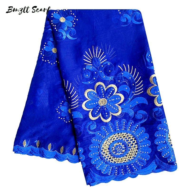 Африканская Женская шаль накидка высокого качества из хлопка с вышивкой шарфы Sorf