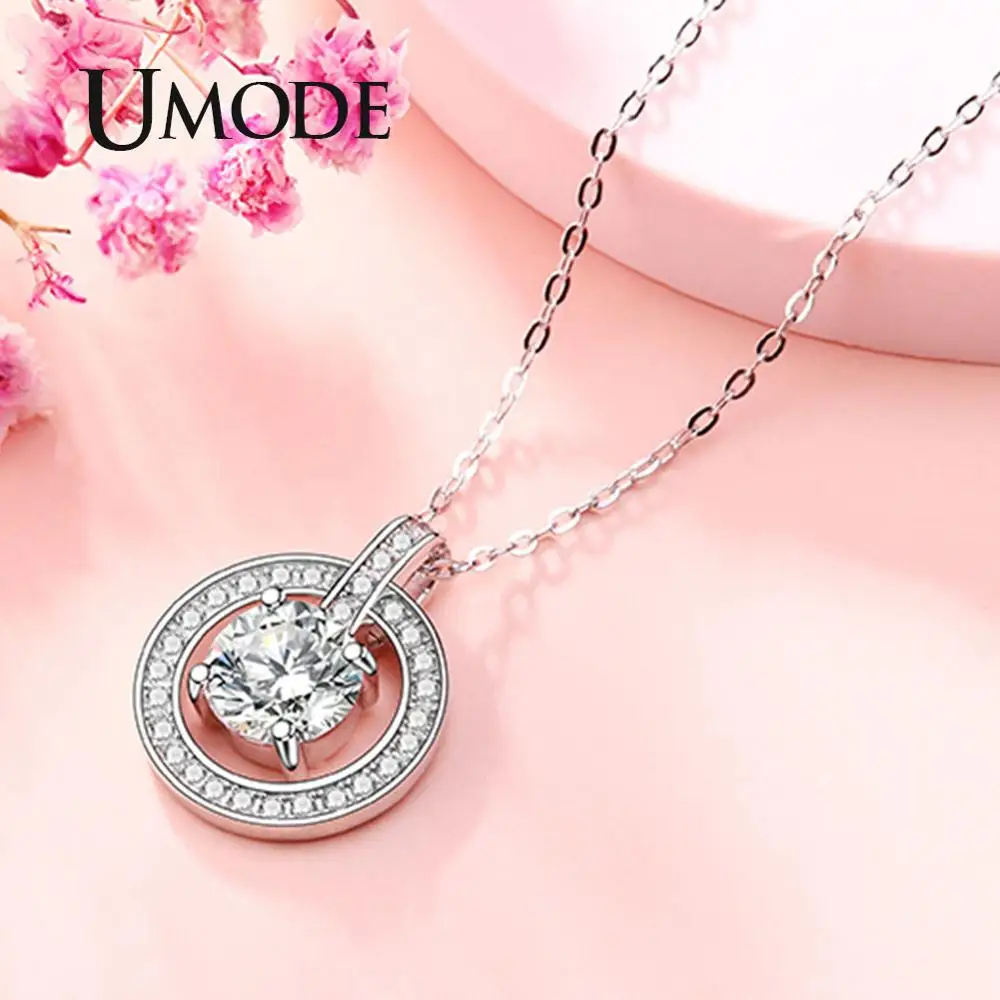 UMODE круглые винтажные ожерелья и подвески для женщин богемное ожерелье на