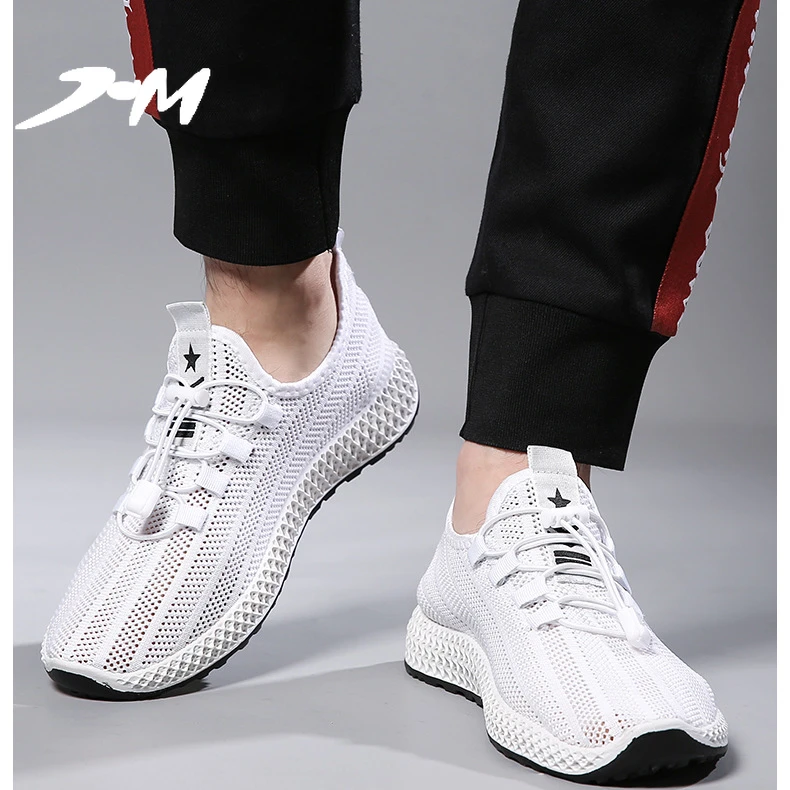 

Men Hollow-out Casual Shoes Mesh Breathable Sneakers Spring Soft Bottom Lightweight Wear-Resistant Running Shoes Street Fashion