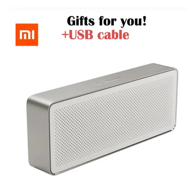 Оригинальная Bluetooth Колонка XIAOMI Square Box 2 простая Портативная колонка Mi 4 высокое