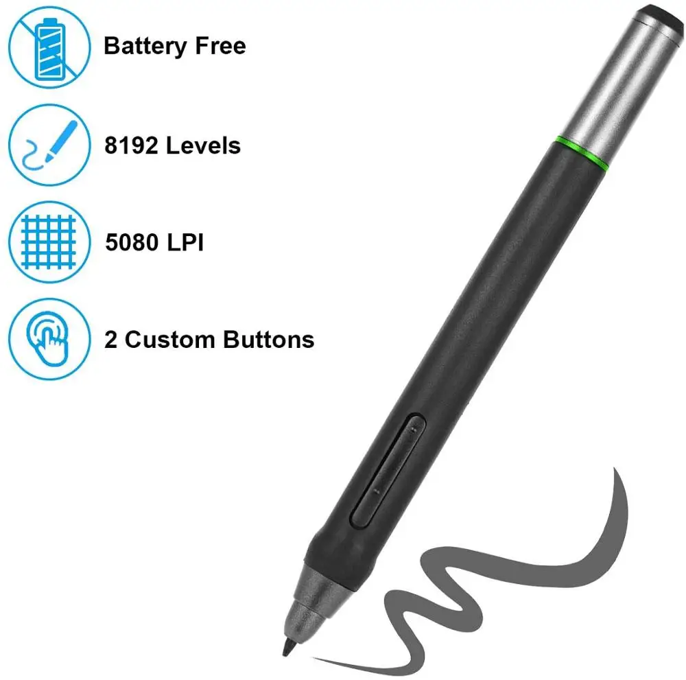 Bosto Батарея Бесплатная ручка для BT 16HD 16HDT 16HDK 22mini 22UX Профессиональный стилус