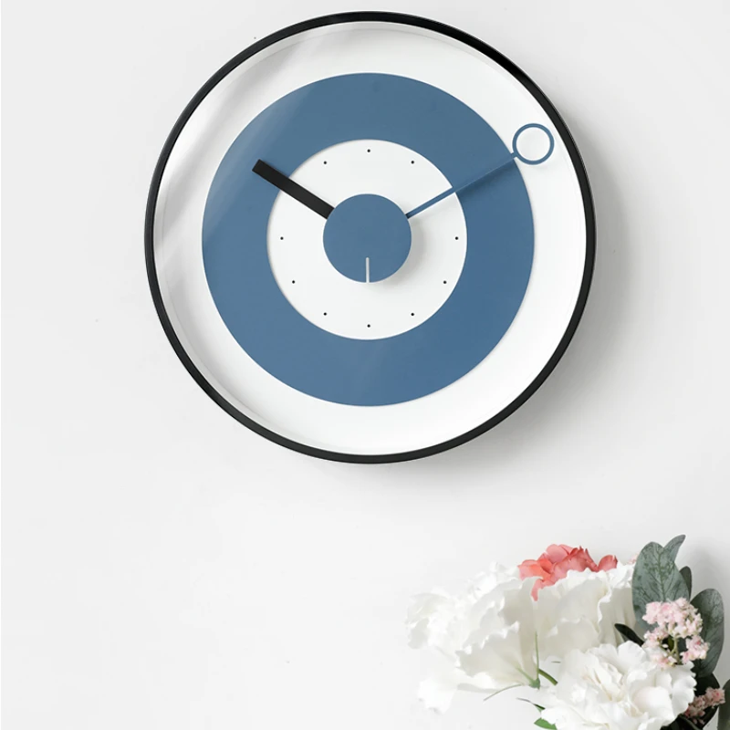 

Silent Wall Clock Modern Design Creative Kitchen Rustic White Wall Clock Round Creative Simple Reloj De Pared Home Decor AA60WC