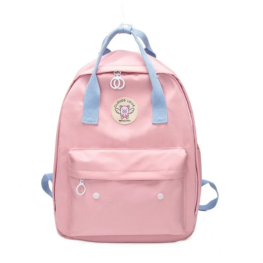 Harajuku мультфильм печати рюкзаки для женщин школьные девочек высокой емкости