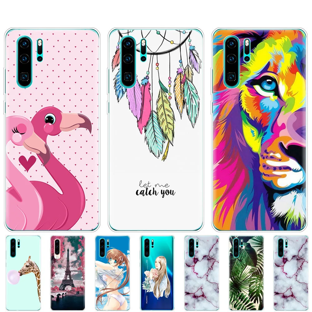 Чехлы для Huawei P30 Pro чехол P30Pro силиконовый телефона из ТПУ задняя крышка VOG L29 ELE P 30