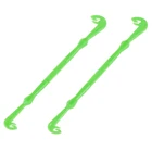 2 шт. простой инструмент Tyer  Disgorger крюк петля быстрая завязывание узел инструмент для Fly рыболовный крючок зеленый пластик Уровень линия набор инструментов