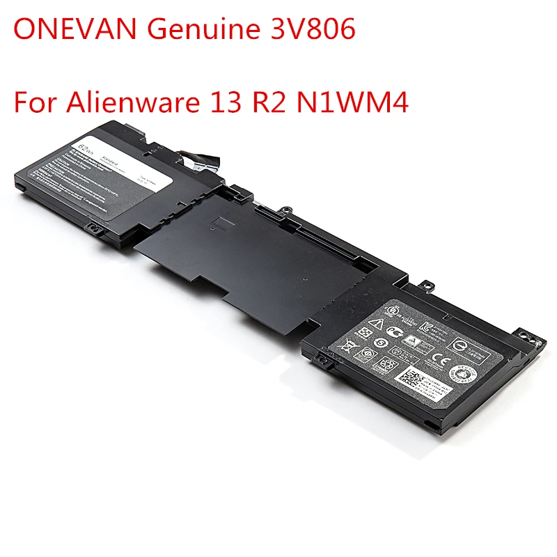 

new black Laptop battery For Dell 3V806 Alienware 13 Series Alienware QHD Series battery 51wh and 62wh