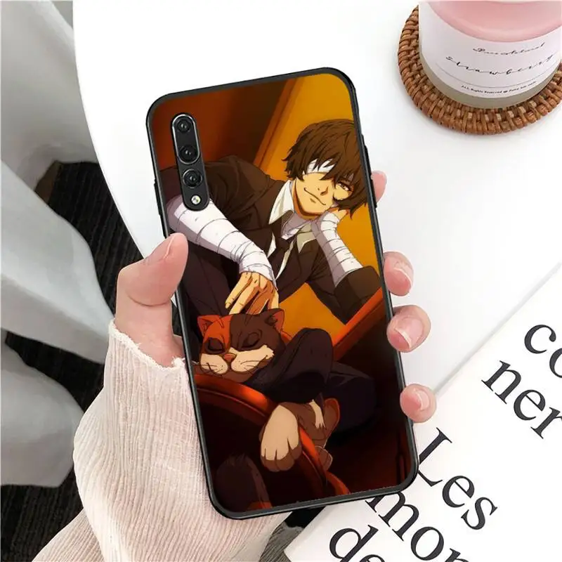 Чехол для телефона Maiyaca anime bungou stray dogs Dazai чехол Huawei P20 P30 Pro lite P smart Z Y5 Y6 Y7 Y9 |