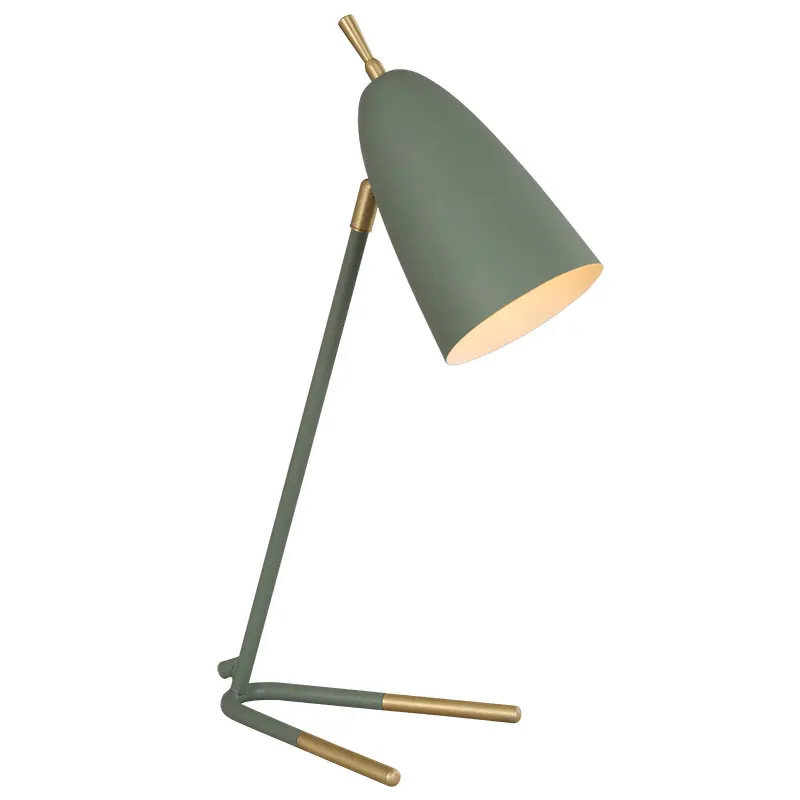 Скандинавский Лофт Светодиодная настольная лампа Macaron современный светильник