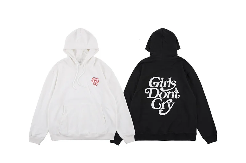 Новое поступление 2019 года толстовки для девочек с принтом Don't Cry в стиле хип хоп