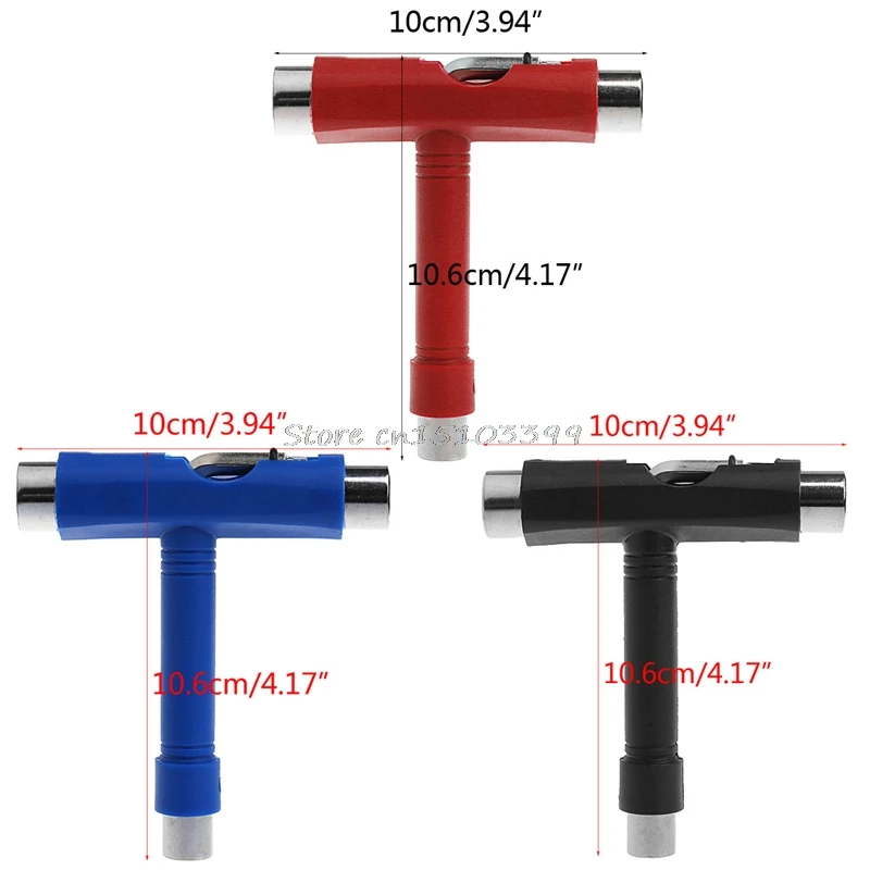 

Универсальный ролик, фотоскейтборд, Т-образный инструмент, многофункциональный ключ, Прямая поставка, полезное высокое качество