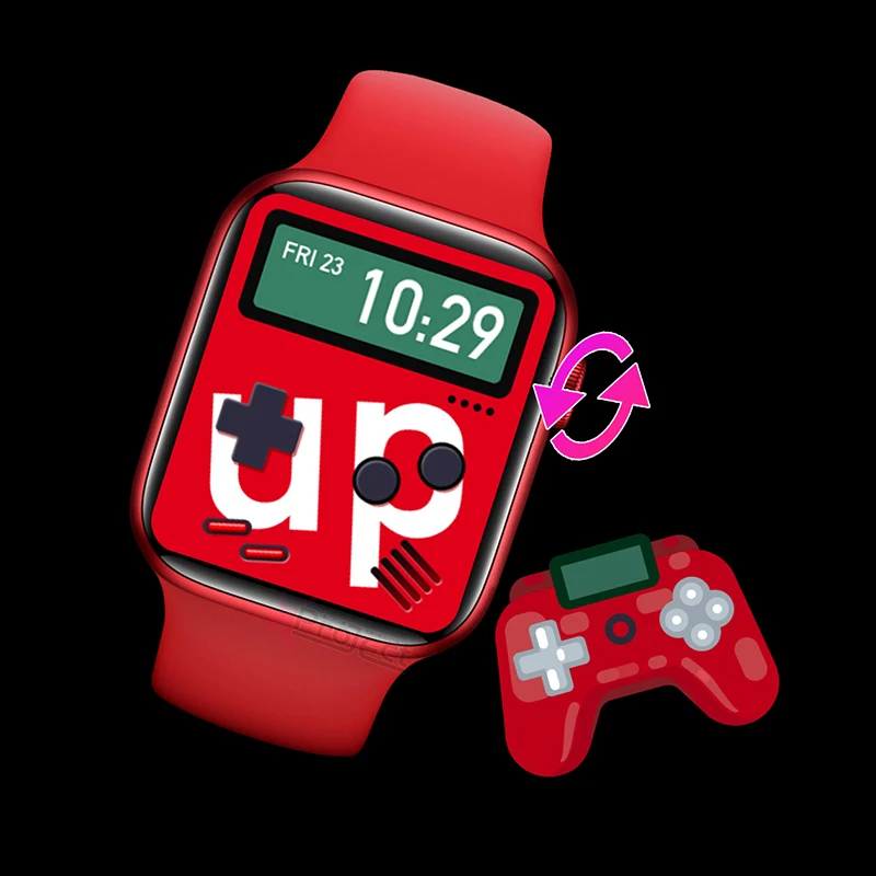

AK88 Smart Watch Bluetooth Call Game Smartwatch Fitness Heart Rate Tracker for IOS Android PK IWO 13 W56 AK76 FK88 X16 T500 pro