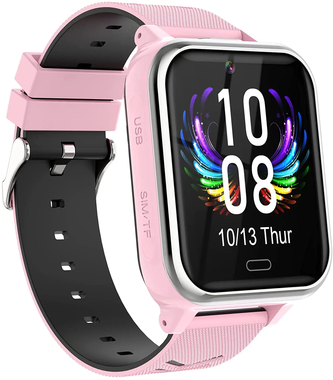 

Kids Smart Watch Girls Boys - Smart Watch for Kids with Dual Camera 17 Education Games Calculator Alarm Clock Music Touch