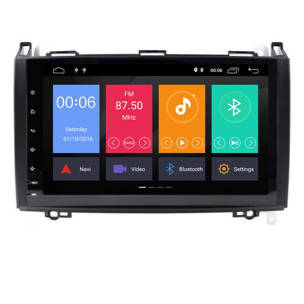 DSP IPS 64G Автомобильный DVD стерео мультимедийное радио Android10 для Mercedes Benz B200 W169 W245 Viano