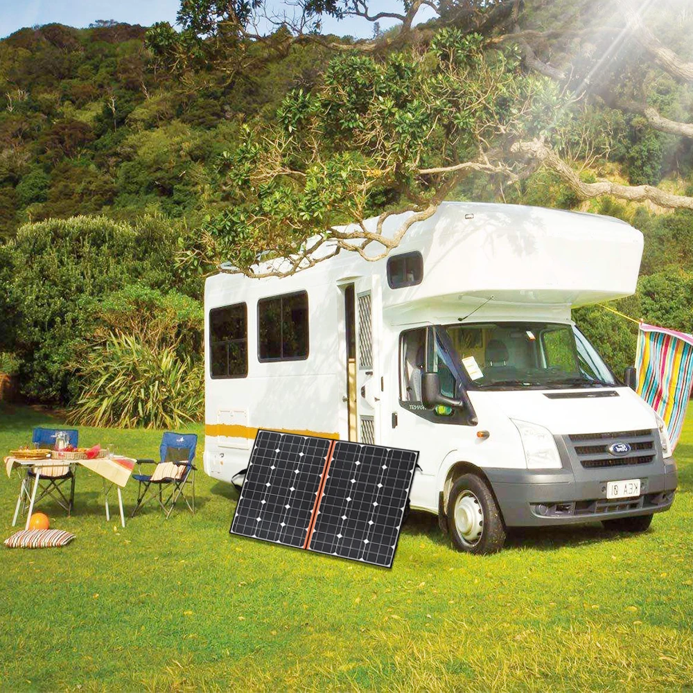 Складная солнечная панель 150 Вт 12 В солнечные панели для автомобиля RV caravan