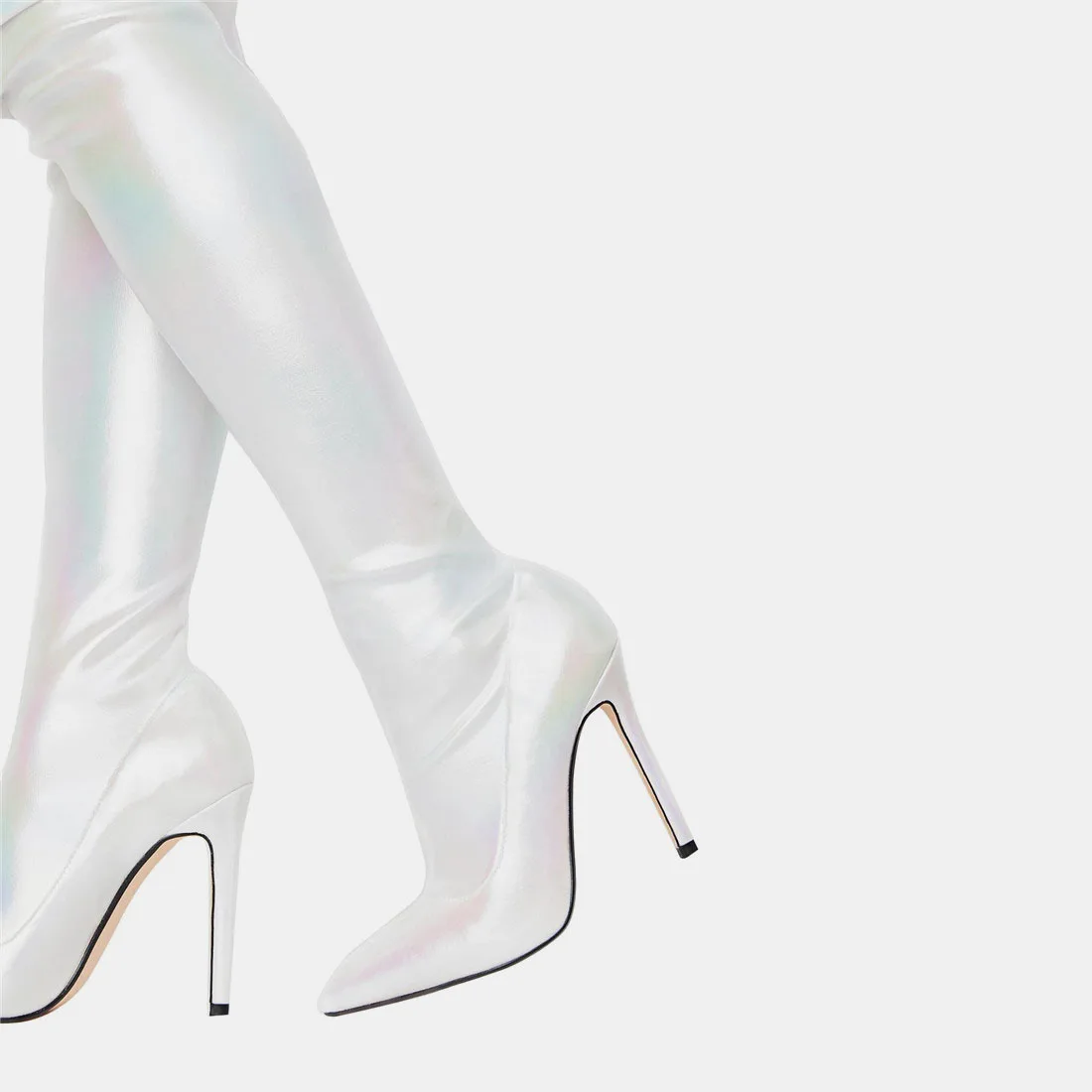 

New slim heel elastic boots in autumn 2020