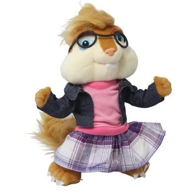 

Alvin And The Chipmunks 35CM Plush Toy Figure Pets Doll Chipmunks Jeanette Christmas Halloween festival gift kid