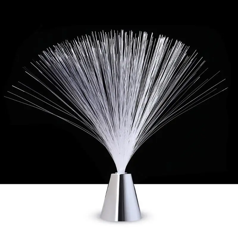 

Colorful LED Optic Fiber Flower Light Star Sky Shaped Festival Atmosphere Night Lamp Party Valentine Wedding Home Decoration