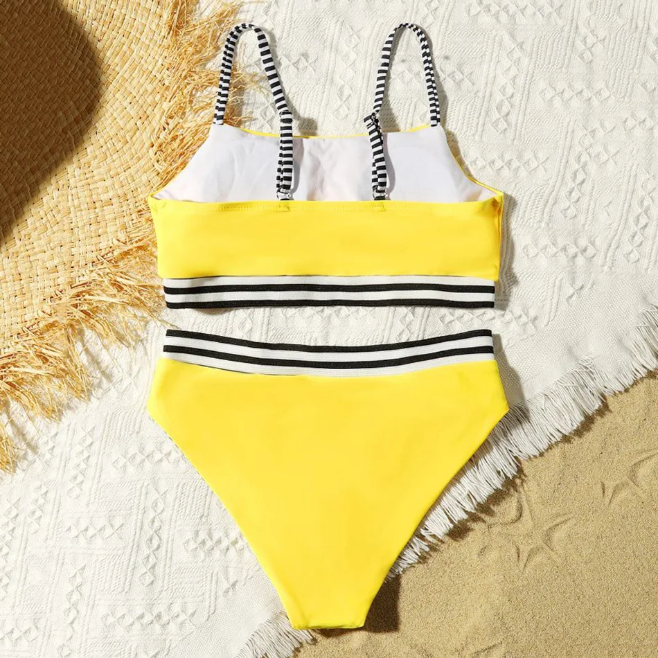 Купальник с лентой для девочек детский спортивный купальник из двух предметов