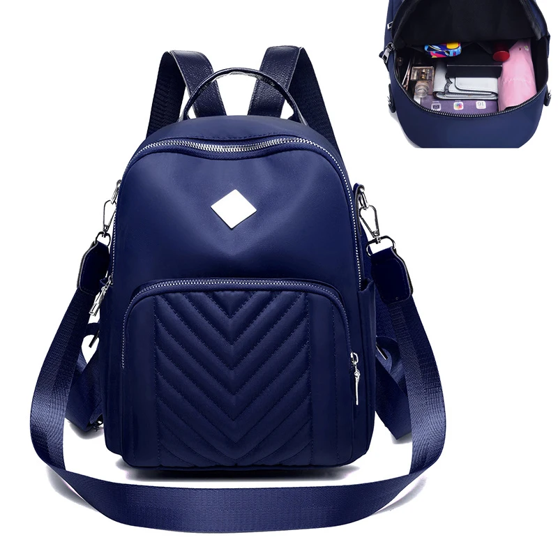 

Оксфордский женский рюкзак, Большой Вместительный школьный рюкзак для девочек, многофункциональный водонепроницаемый дорожный рюкзак, Мо...