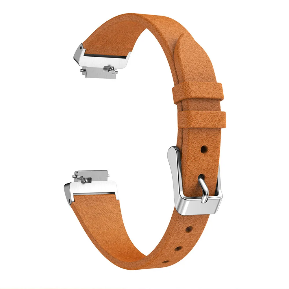 fashion Leather bands Straps for Fitbit Inspire/Inspire HR Smart Watch Band Wrists Bracelet Replacement Strap for Fitbit Inspire