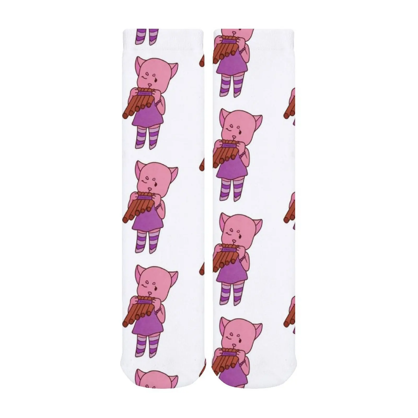 

Syrinx Socks Large Chemical Fiber Decorative Stockings Paint Workout Male Antiskid Socks