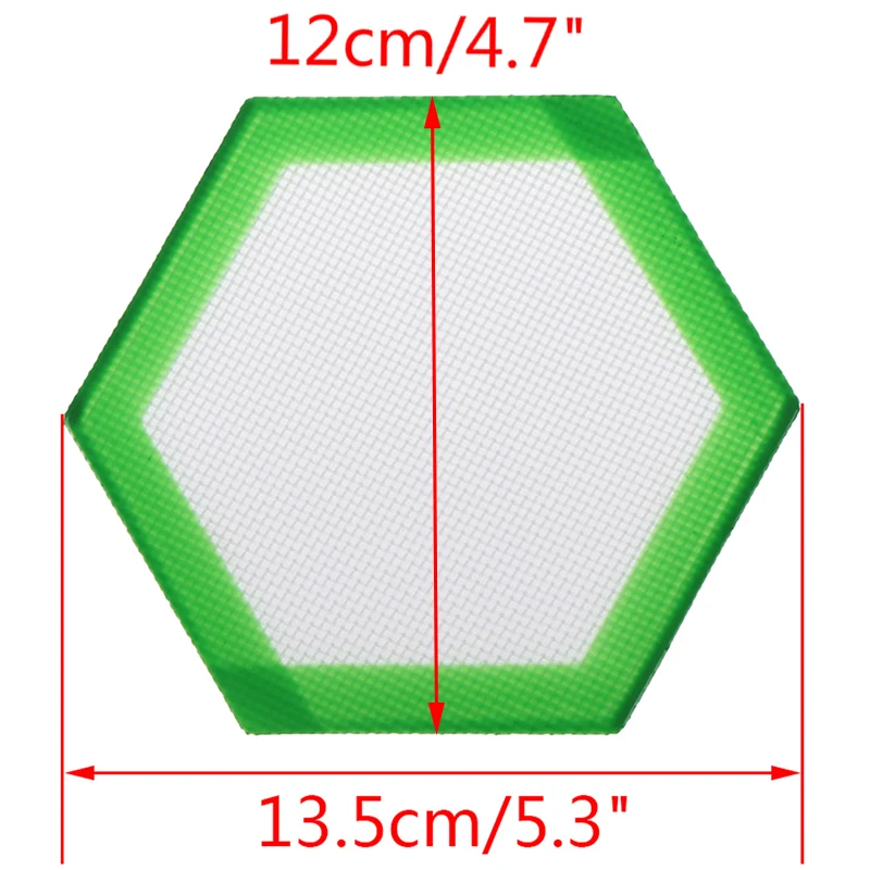 

1 PCS Nonstick Silicone Dab Wax Baking Mat With Fiber Glass Can Random Color Baking Silicone Baking Mat