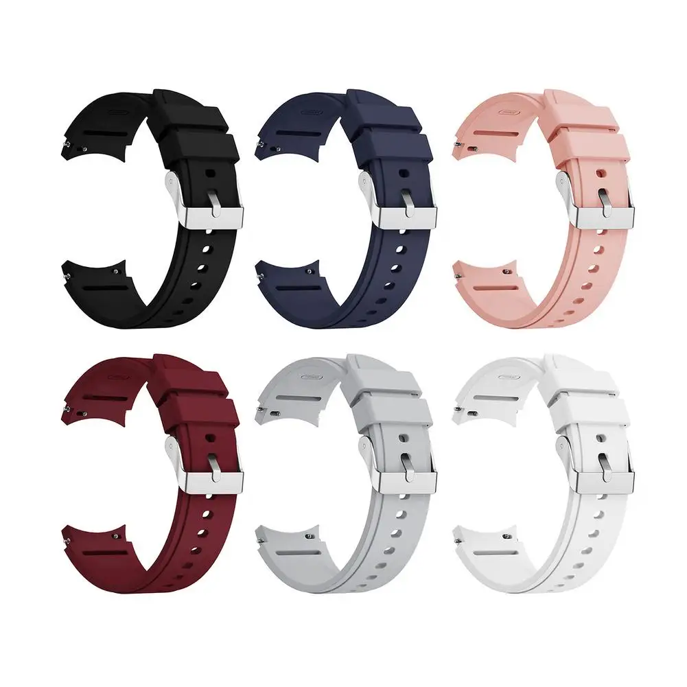 

Ремешок силиконовый для Samsung Galaxy Watch 4 40 мм/44 мм/42 мм/46 мм