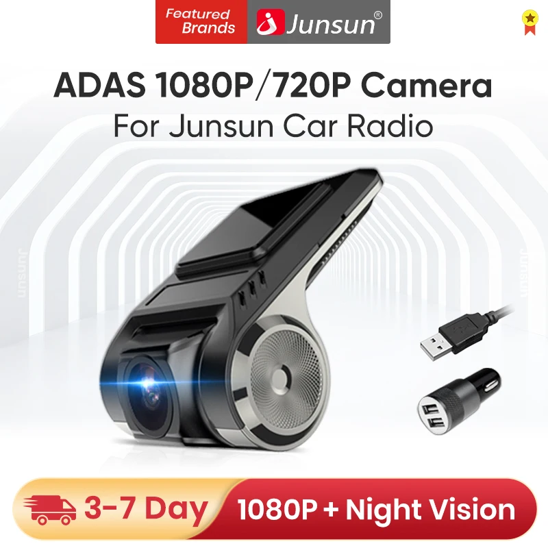 S500 Для Junsun плеера Мультимедиа Android с ADAS DVR Camera Mini coche Full HD 1080P o 720P LDWS | Автомобили и