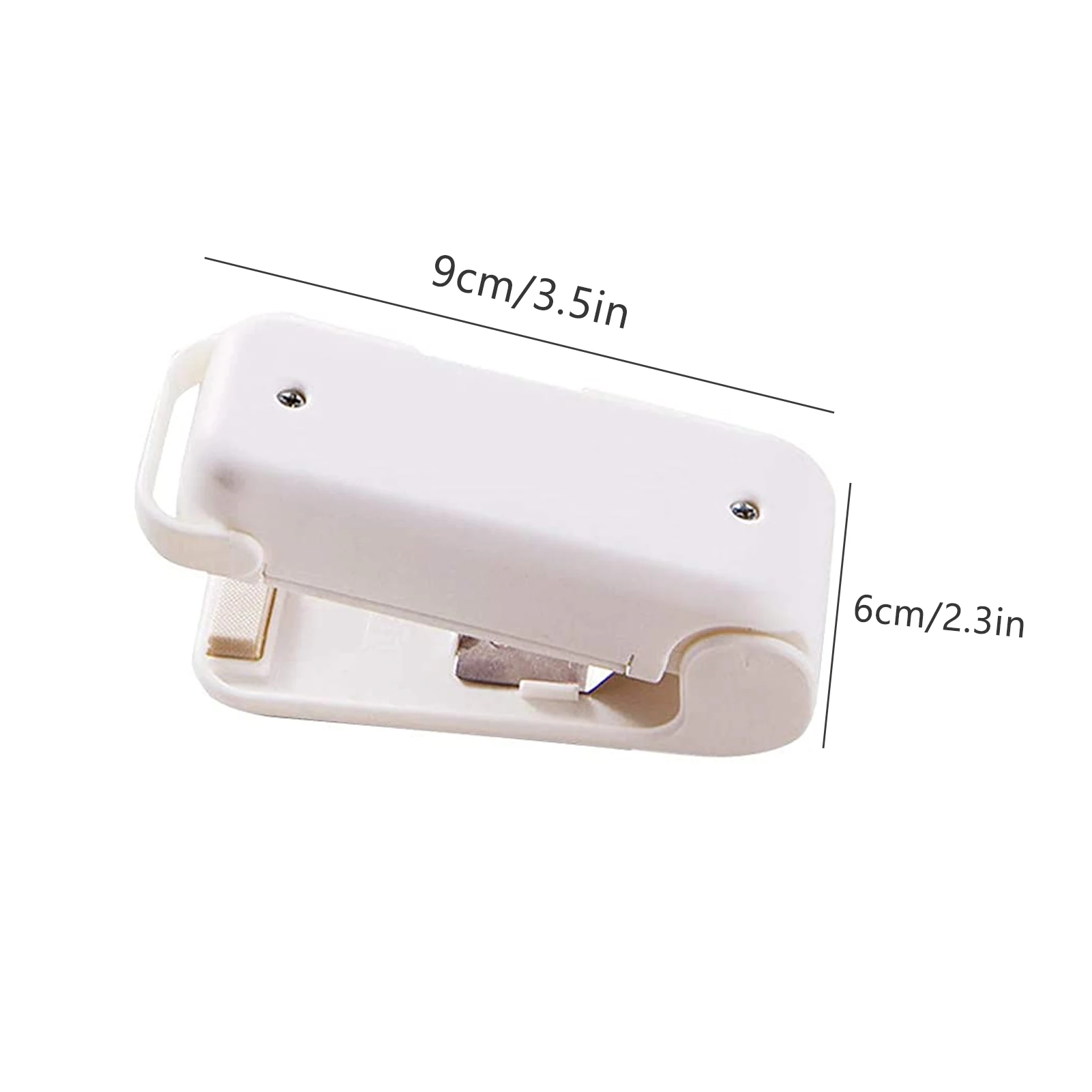 

Portable mini sealing machine plastic snack plastic bag household hand pressure heat Convenient Lovely Pink