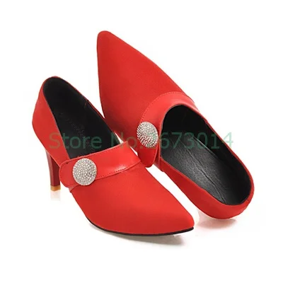 

Женские туфли на тонком каблуке, с острым носком