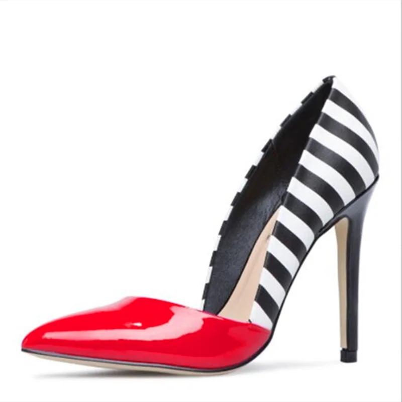 Ronticool/женские туфли-лодочки ручной работы пикантные туфли на шпильке с узором