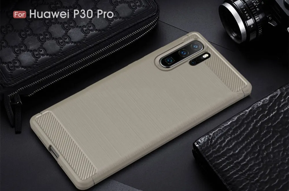 Для huawei P30 Pro Чехол P30 Чехол Мягкий бампер из углеродного волокна ТПУ Силиконовая задняя крышка для huawei P30 Lite чехол для Meizu M6s mbluS6