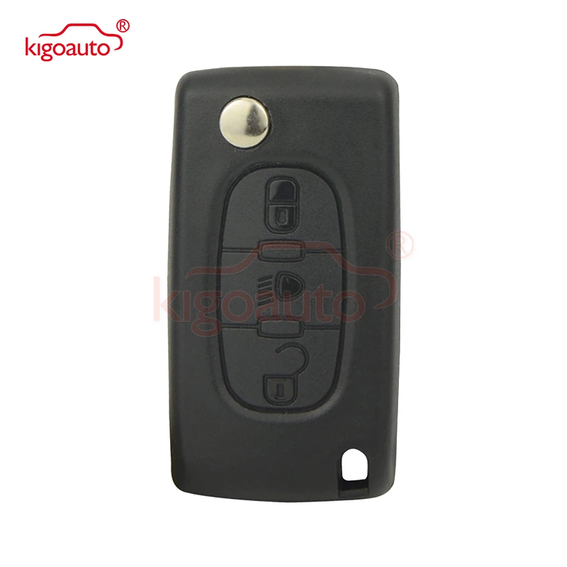 Пульт дистанционного управления CE0536 3 кнопки HU83 434 МГц для Peugeot 307 Citroen C4 kigoauto|buttons