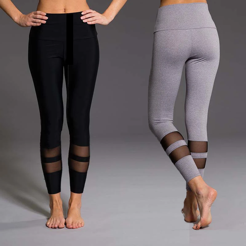 Штаны для йоги с эффектом пуш ап спортивные женские леггинсы фитнеса однотонные