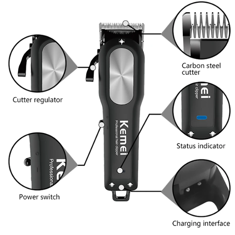 Профессиональная Парикмахерская Машинка для стрижки волос электрический