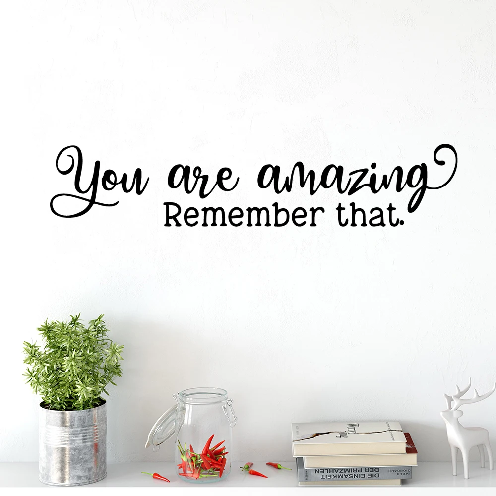 Мультфильм английский цитатами съемные виниловые наклейки на стену для офисных