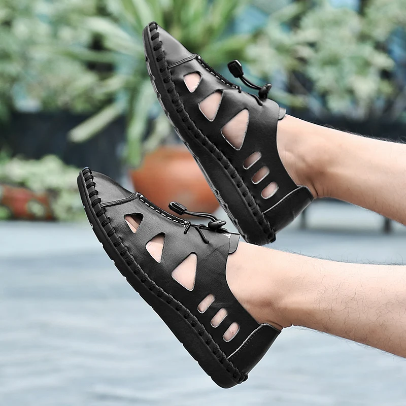 

Sommer Schuhe Herren Men's Summer Slippers Men Footwear Zapatos Verano Hombre Breathable Running Shoe Shoes Sneakers