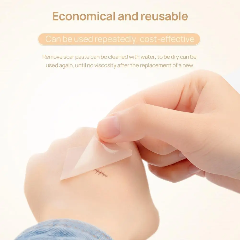 

1Pcs Efficient Beauty Scar Removal Silicone Gel Self-Adhesive Silicone Gel Tape Patch For Acne Burn Scar Reduce