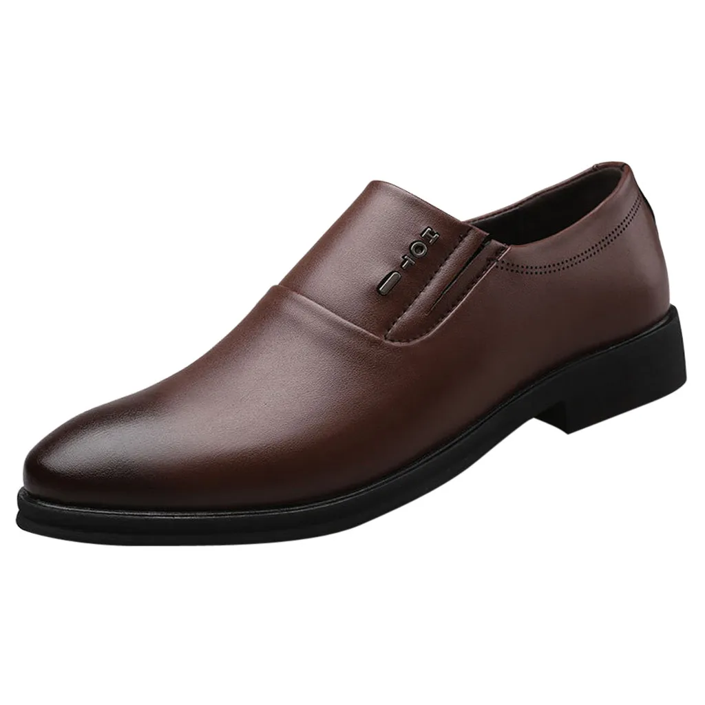 

Luxury Brand Men Shoes England Trend Leisure Leather Shoes Breathable For Male Footwear Loafers Men Flats Big Size May30