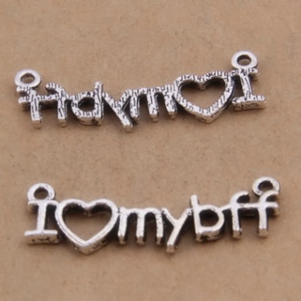

Jewelry Findings Components Bff Connector 12x38mm 10pcs