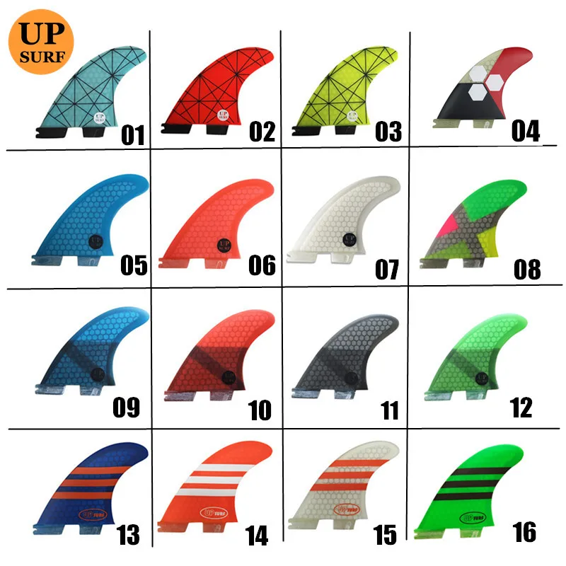 Плавники для серфинга FCS2 G7 плавники из стекловолокна fcsii голубые красные желтые