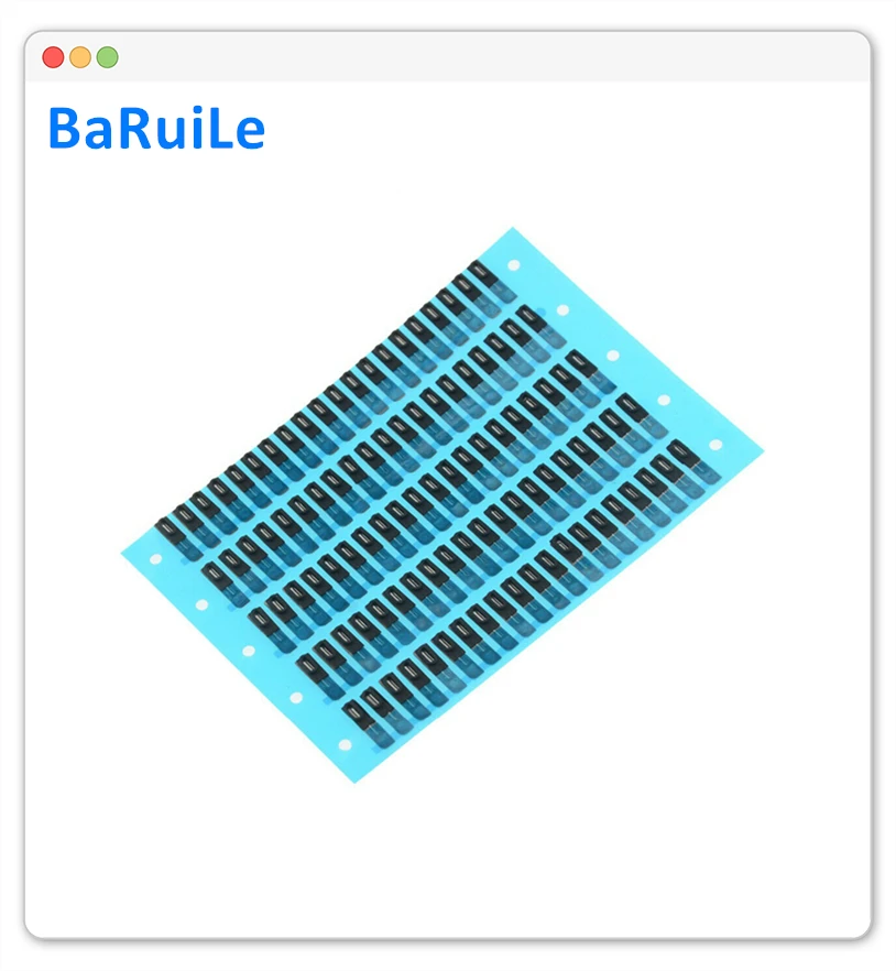 BaRuiLe, 50 шт., заушники, пылезащитная сетка для iPhone 7, 8 Plus, X, XS, Max, XR, наушники, динамик, анти-клейкая наклейка, прокладка, резиновые части