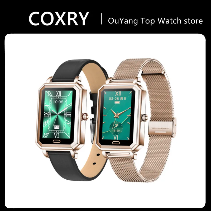 

Smart Watch Woman Sports Bracelet Heart Rate Blood Oxygen Blood Pressure IP68 Waterproof Smart Wristband For Apple & Xiaomi HT2