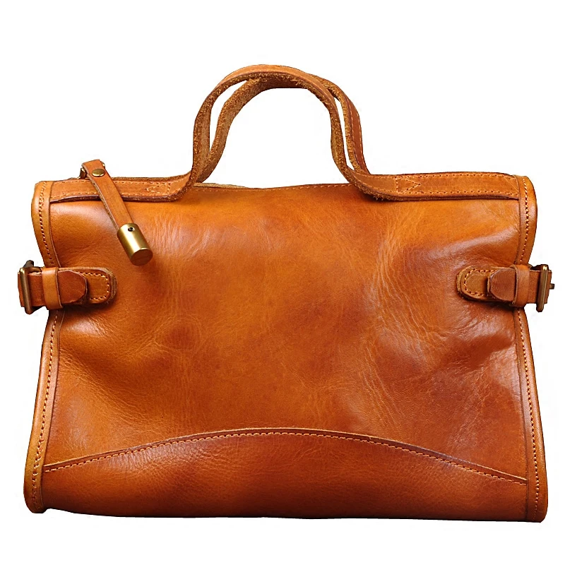 

GUMST Original Handmade Genuine Cowhide Leather Women Shoulder Purse Vintage Fashion Handbag Crossbody Bag Tote Messenger Bag