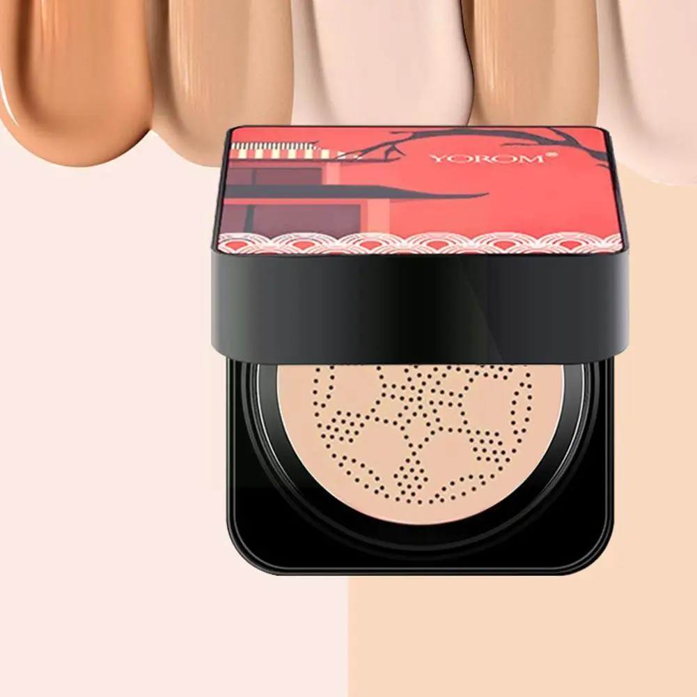 

Дышащий Натуральный отбеливающий Макияж Bb крем косметика подушка в форме гриба Cc увлажняющий крем-основа C9z0