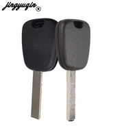 jingyuqin 10pcslot transponder auto car key cover case for peugeot 106 107 307 207 for citroen c2 c3 c4 car va2 hca blank blade