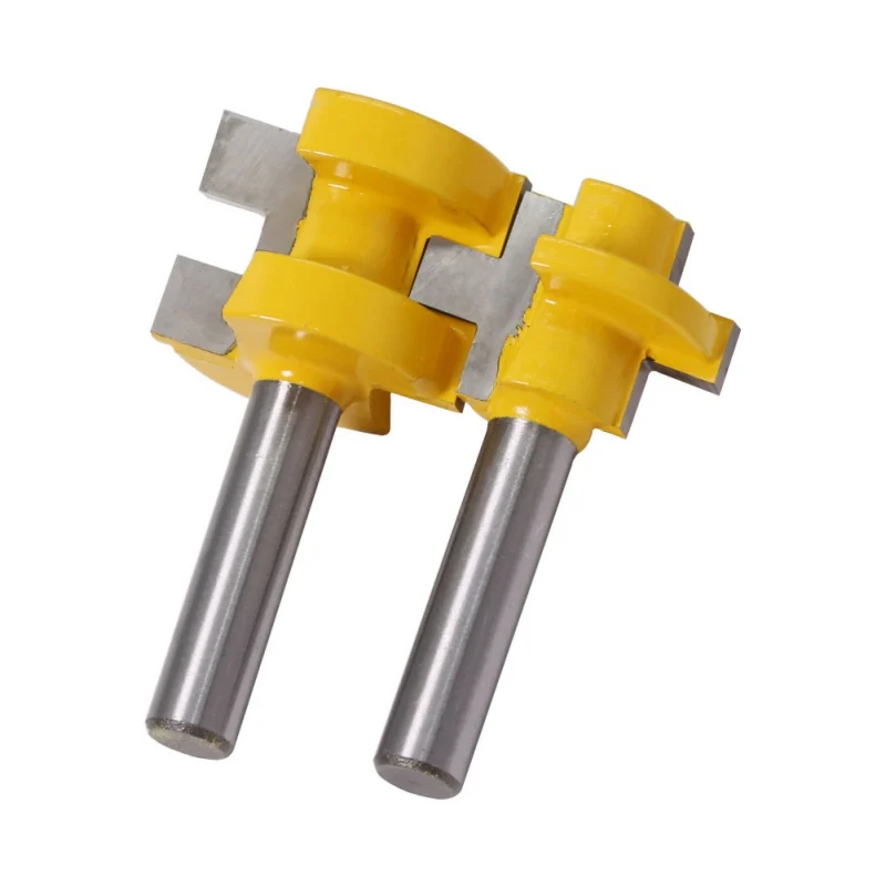 2 шт. 8 мм фрезерный набор резцов хвостовик язык и барабанный станок 3 зубца t